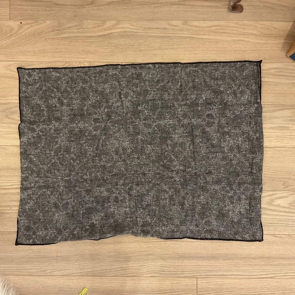 RH erased jacquard linen standard sham❤️❤️❤️❤️
